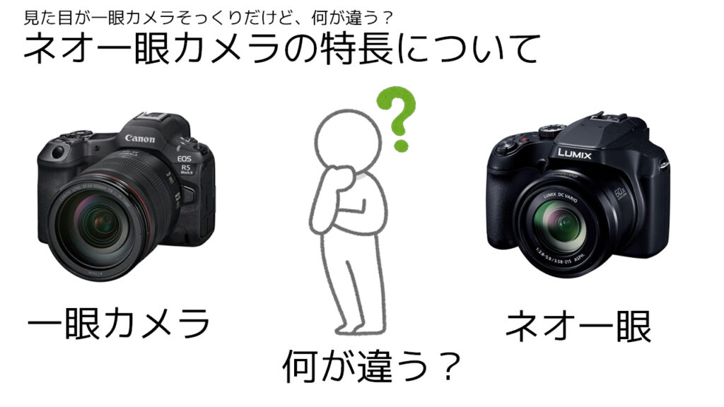 ネオ一眼カメラの特長や用途・選び方について